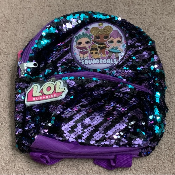 L.O.L. Surprise! Squadgoals Sequin Mini Backpack - Picture 4 of 9